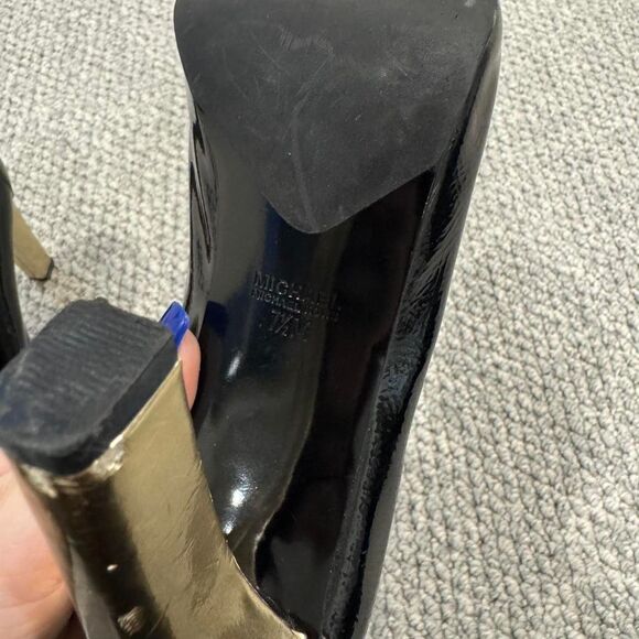 Michael-kors Women's Black and Gold Courts - Picture 4 of 5